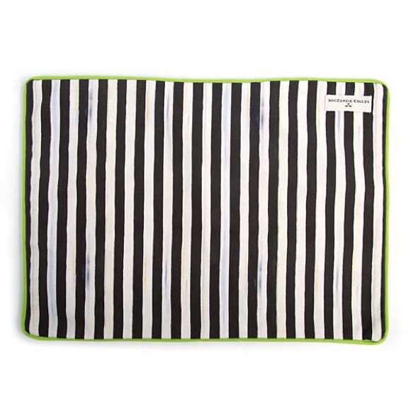 Mackenzie-Childs Courtly Check & Stripe Reversible Placemats Set of 4 NWT - Picture 3 of 11